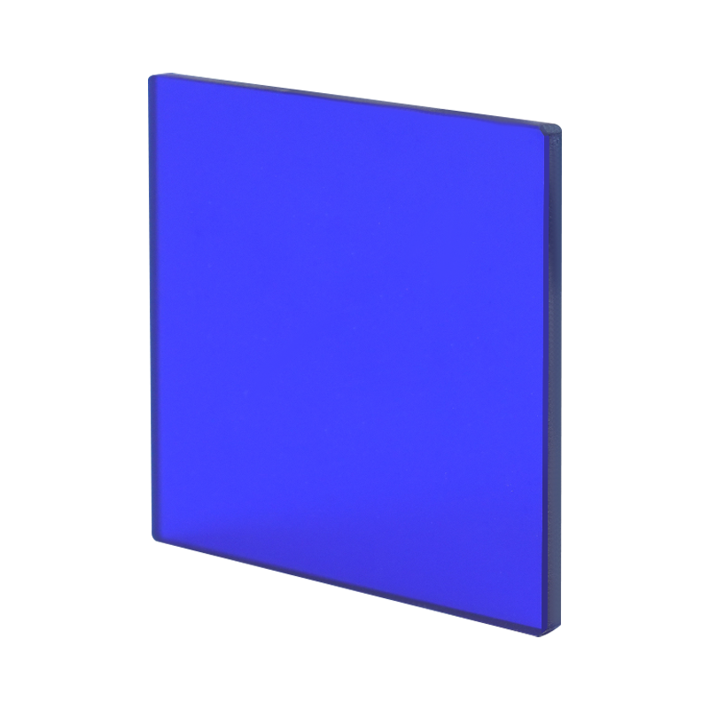 Bộ lọc thủy tinh hấp thụ chọn lọc Cyan-Blue